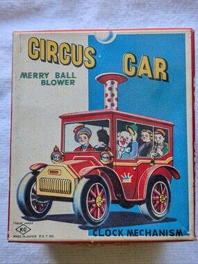 Vintage Circus Car Merry Ball Blower 1950's